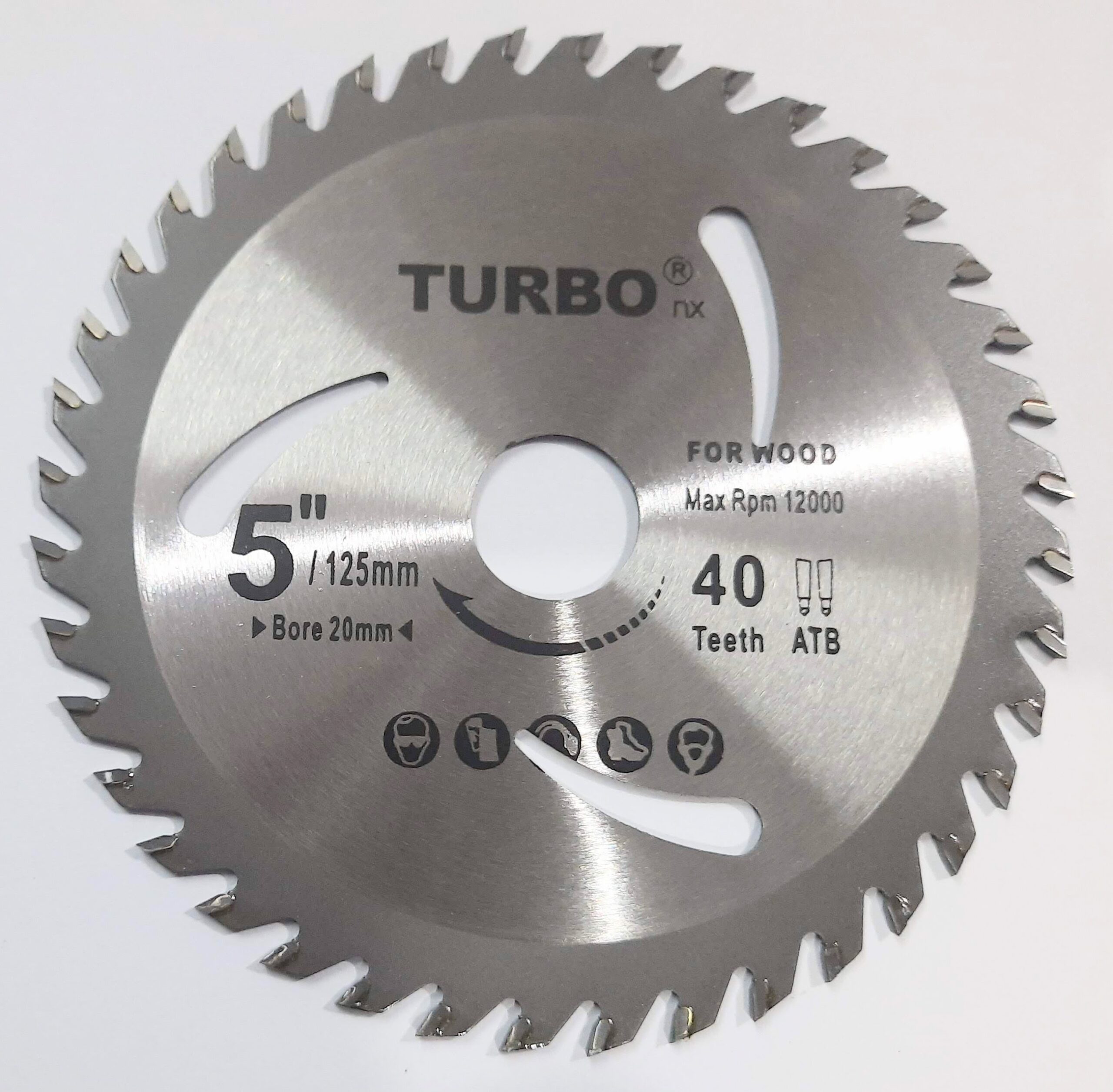Turbo 125mm TCT Saw Blade 