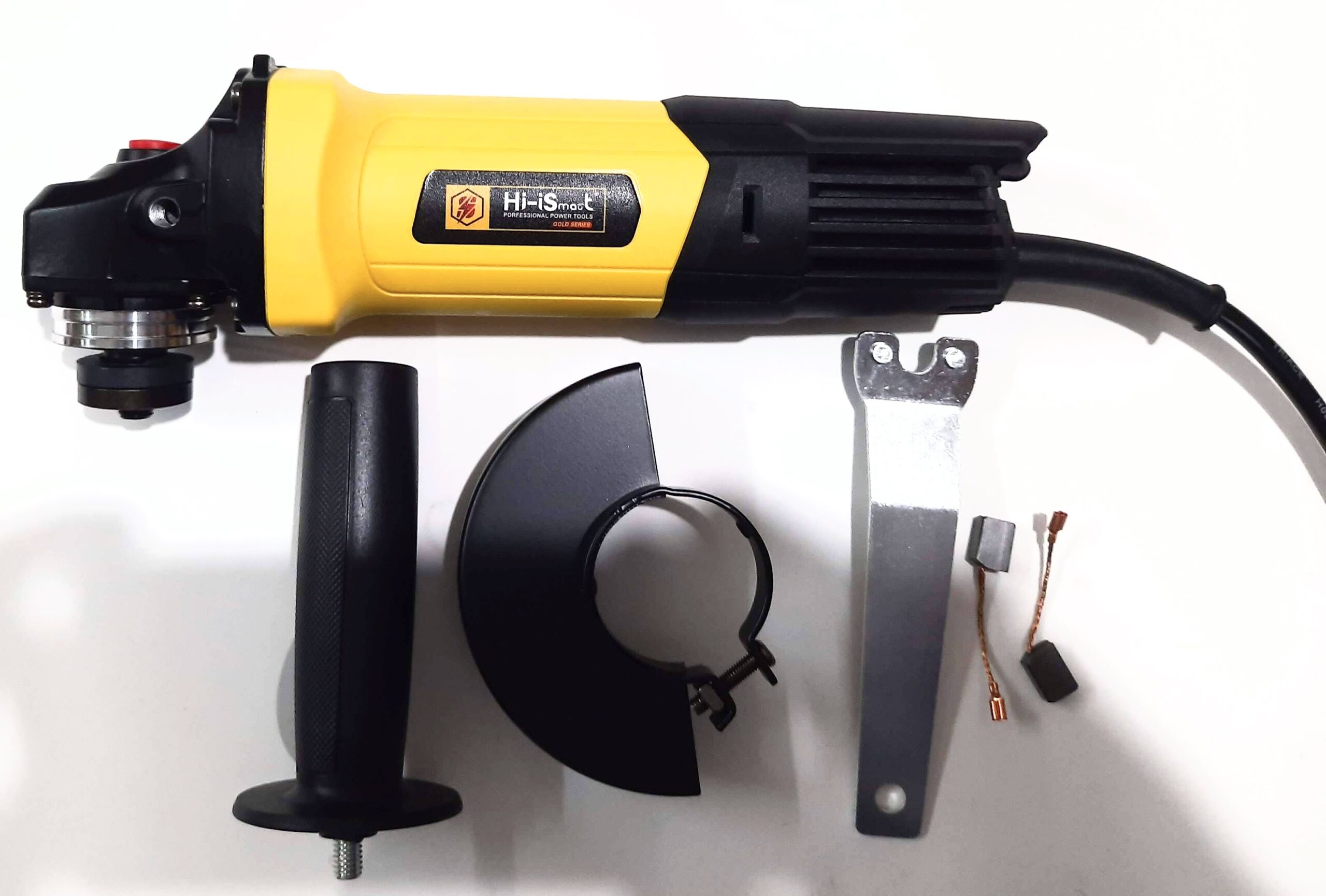 Hi-iSmart Gold 100mm Angle Grinder 1100W