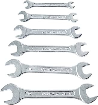 Eastman Double Ended Jaw Spanner Set Chrome Plated