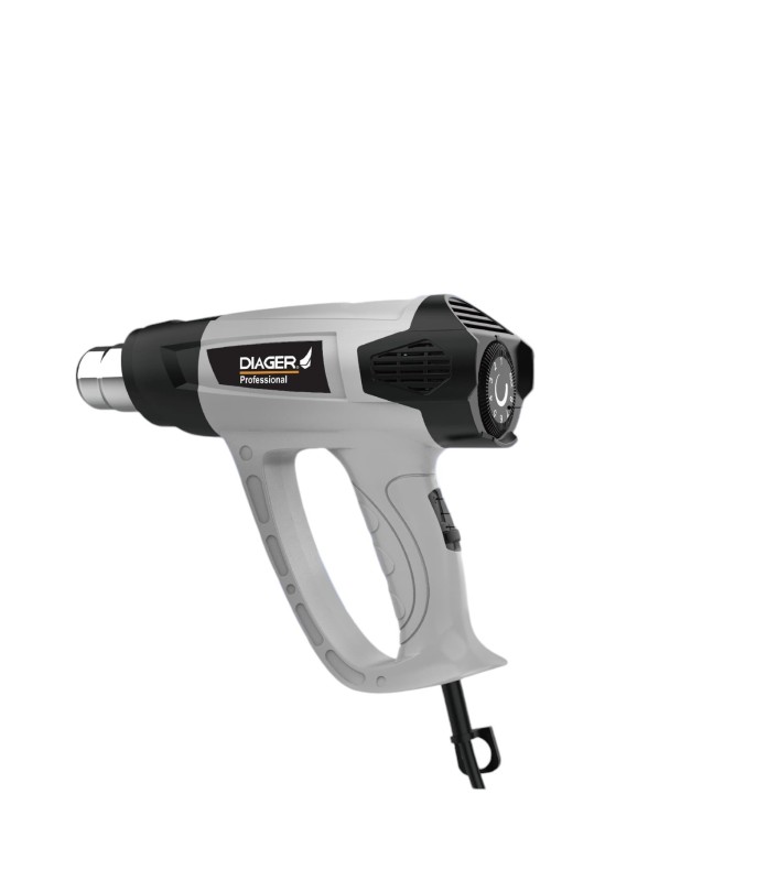 Diager Professional Heat Gun 2000W with 9 Temperature Settings and 2 Air Flow Settings 