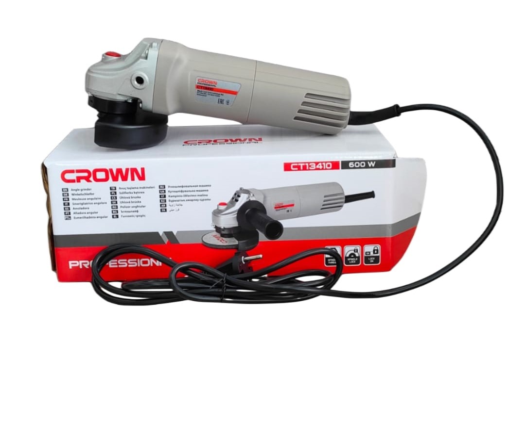 Crown 100mm Angle Grinder 600W