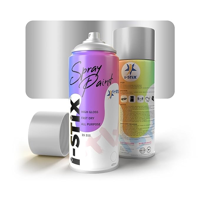 i-stix Spray Paints High Gloss 400ml | Multi Purpose Acrylic Paints