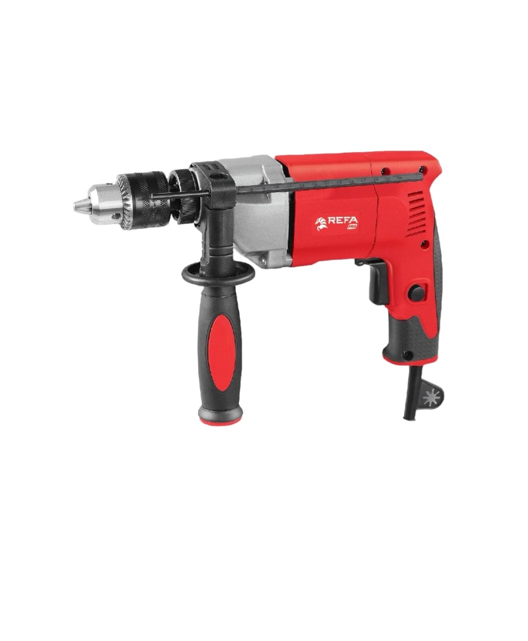 Refa 13mm Impact Drill Machine 700W with Heavy Duty Metal Gear Box Variable Speed and Reverse Forward Option