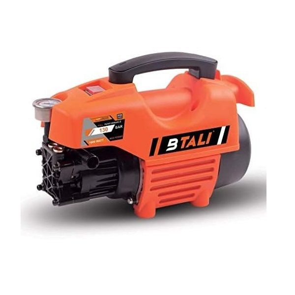 Btali 1600W High Pressure Washer 130Bar with Foam Gun and Hose Pipe 