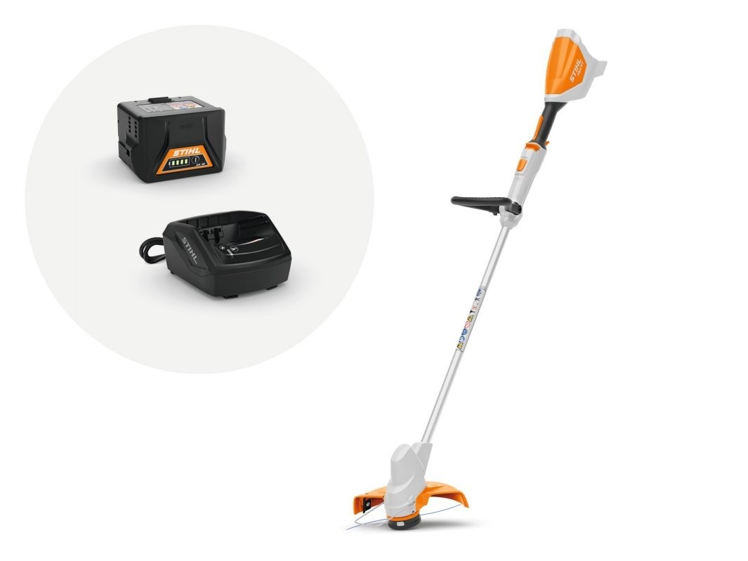 STIHL 36V Cordless Brush Cutter/ Grass Trimmer with AK20 Battery and AL 101 Charger