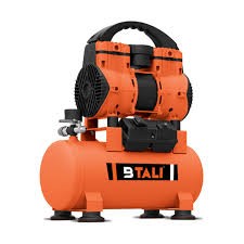 Btali 9 Ltrs Oil Free and Silent Air Compressor with 1 HP Motor and 115 PSI Max. Pressure